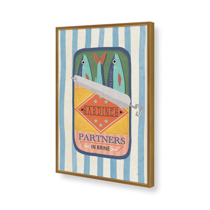 [Color:Polished Gold], Picture of art in a Polished Gold frame of the corner
