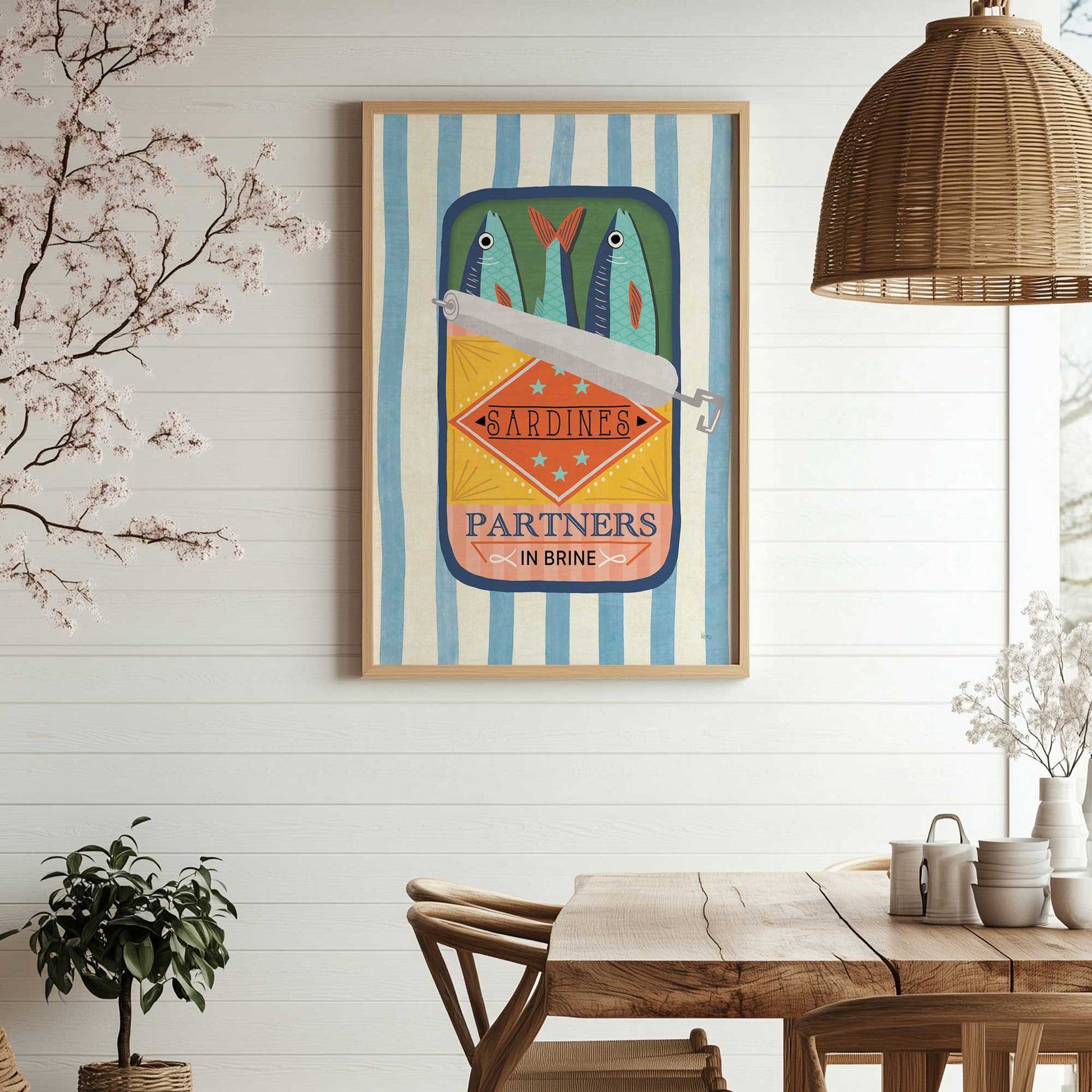 [SPECIAL],[LIFESTYLE], Picture of art hanging in a room