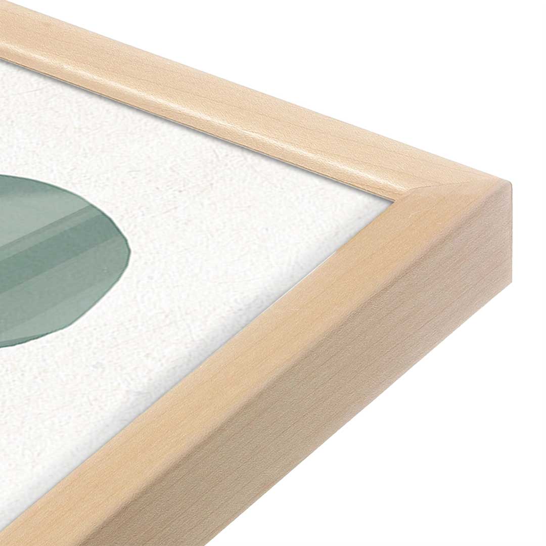 [Color:Raw Maple], Picture of art in a Raw Maple frame at an angle