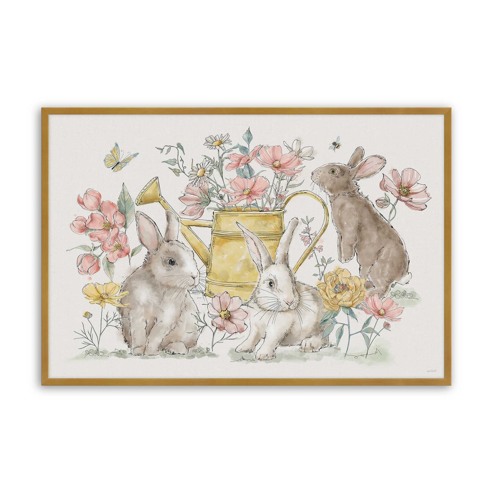 [Color:Polished Gold], Picture of art in a Polished Gold frame