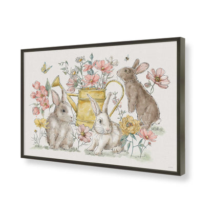 [Color:Satin Black], Picture of art in a Satin Black frame of the corner