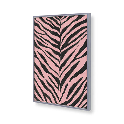 [Color:Polished Chrome], Picture of art in a Polished Chrome frame of the corner