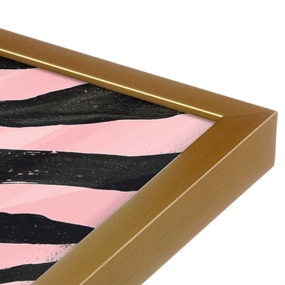 [Color:Polished Gold], Picture of art in a Polished Gold frame at an angle