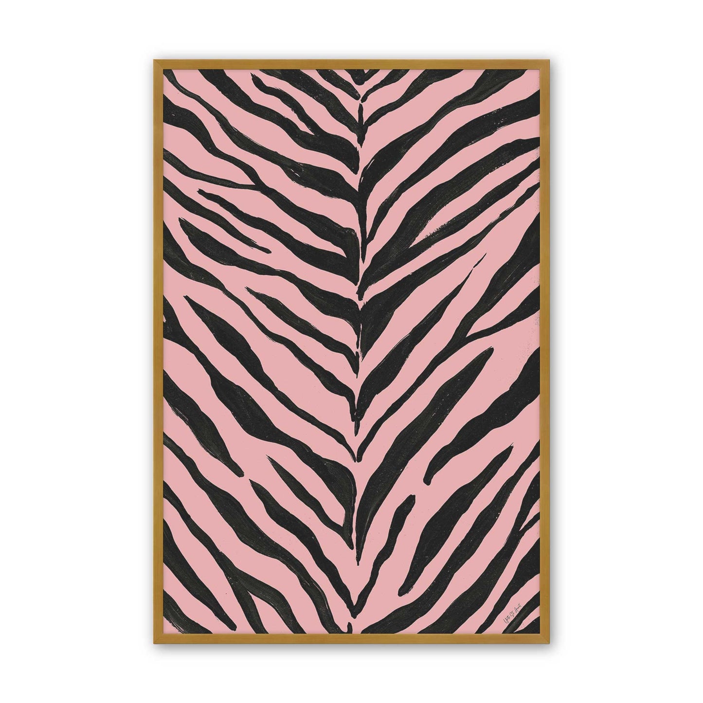 [Color:Polished Gold], Picture of art in a Polished Gold frame