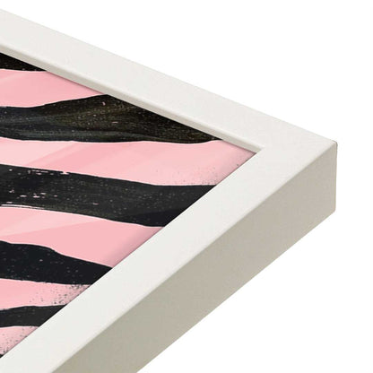 [Color:Opaque White], Picture of art in a Opaque White frame at an angle