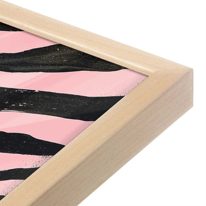 [Color:Raw Maple], Picture of art in a Raw Maple frame at an angle