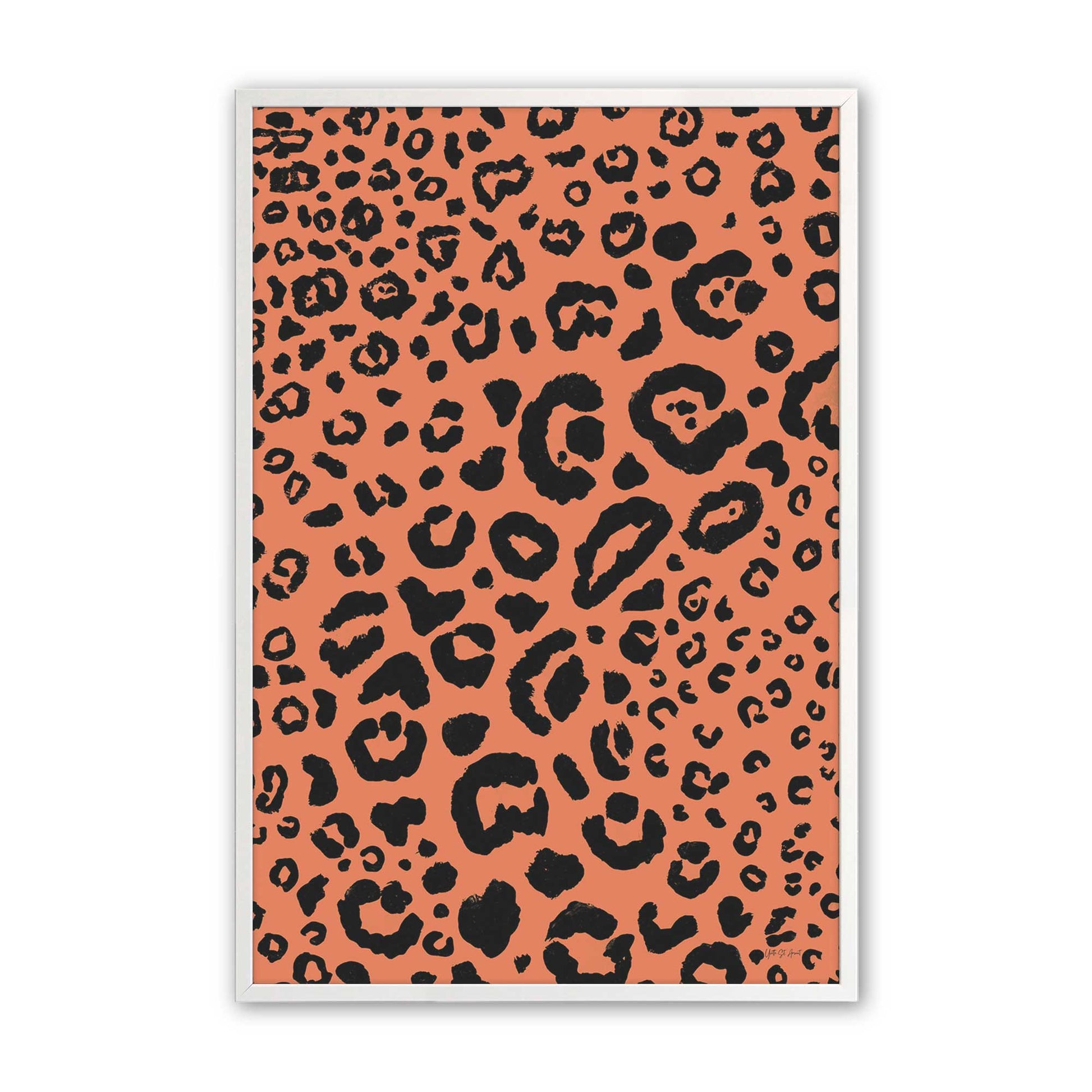 [Color:Opaque White], Picture of art in a Opaque White frame