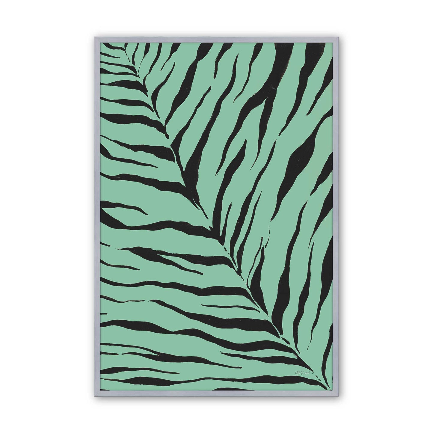 [Color:Polished Chrome], Picture of art in a Polished Chrome frame