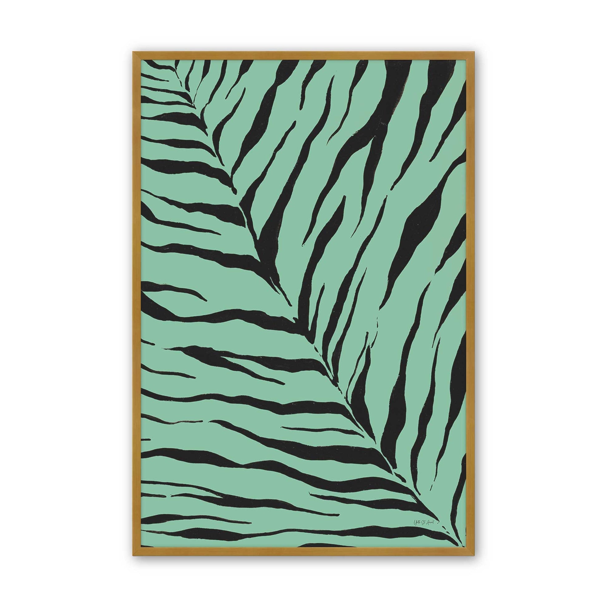 [Color:Polished Gold], Picture of art in a Polished Gold frame