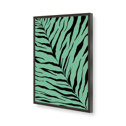 [Color:Satin Black], Picture of art in a Satin Black frame of the corner