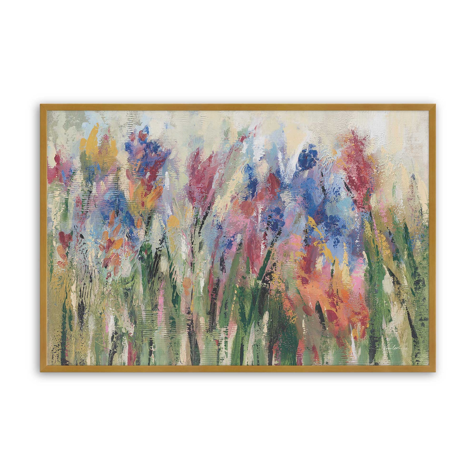 [Color:Polished Gold], Picture of art in a Polished Gold frame