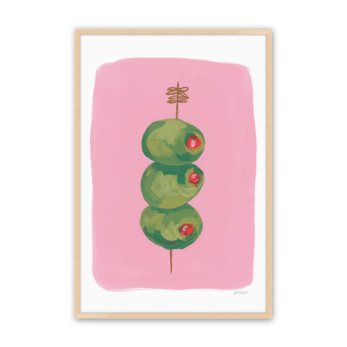 [Color:Raw Maple], Picture of art in a Raw Maple frame
