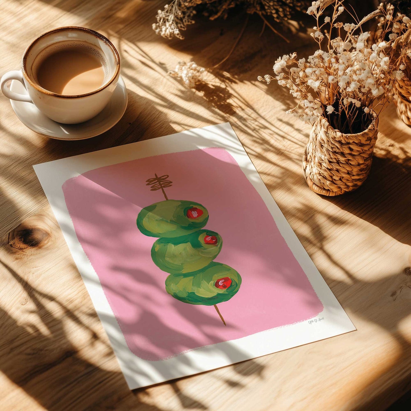 [Color:Rolled Print], Picture of close up of art