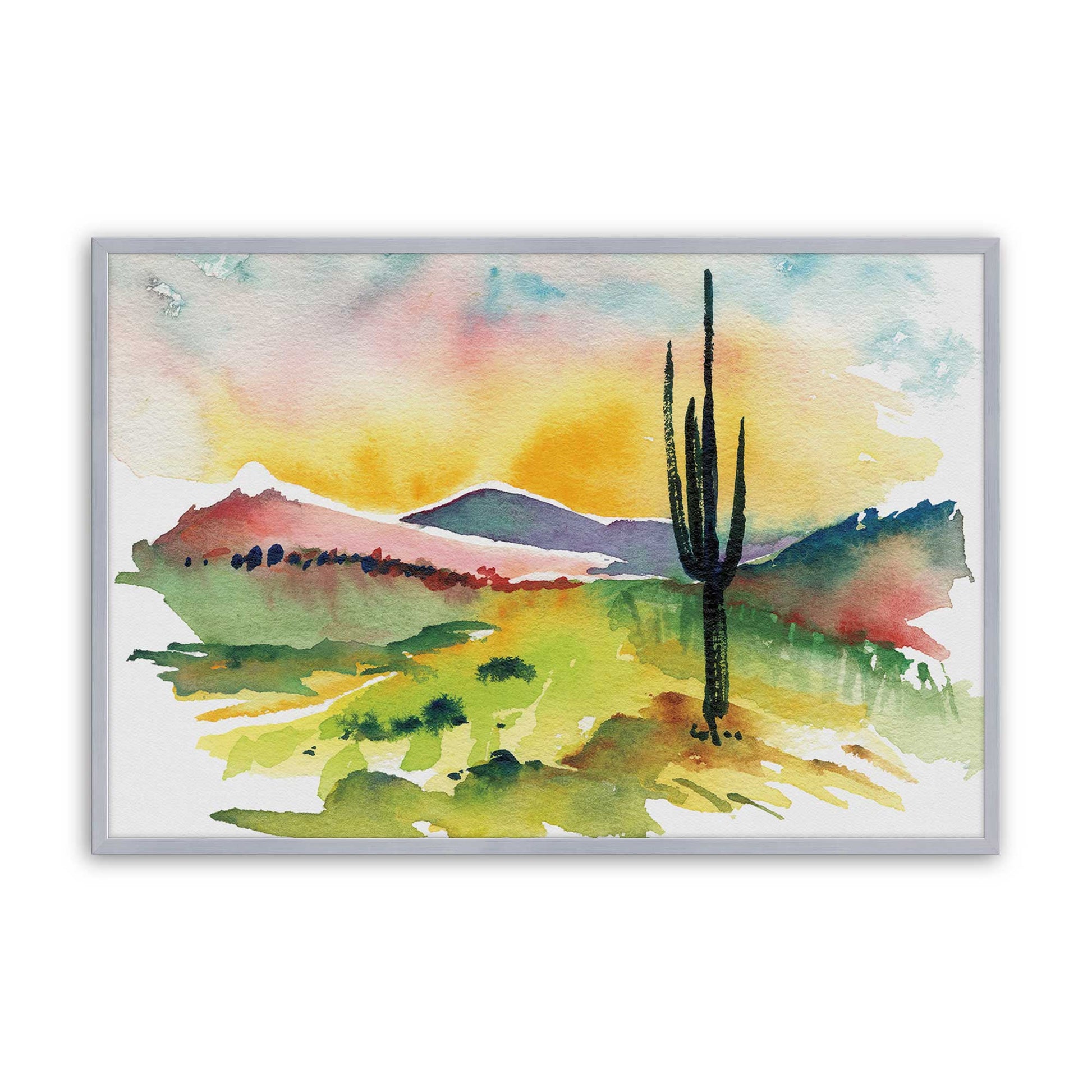 [Color:Polished Chrome], Picture of art in a Polished Chrome frame
