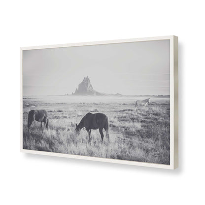[Color:Opaque White], Picture of art in a Opaque White frame of the corner