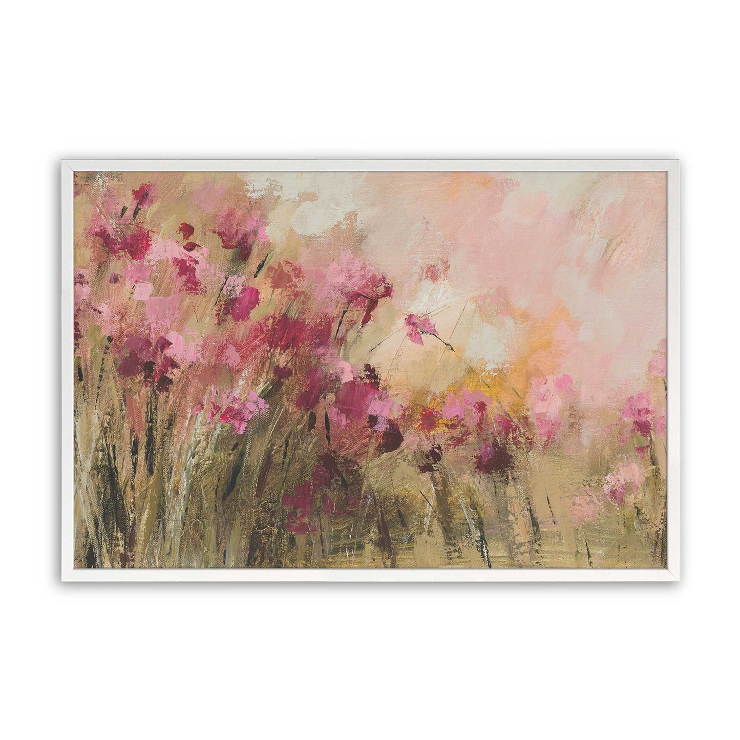 [Color:Opaque White], Picture of art in a Opaque White frame