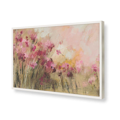 [Color:Opaque White], Picture of art in a Opaque White frame of the corner