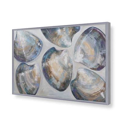 [Color:Polished Chrome], Picture of art in a Polished Chrome frame of the corner