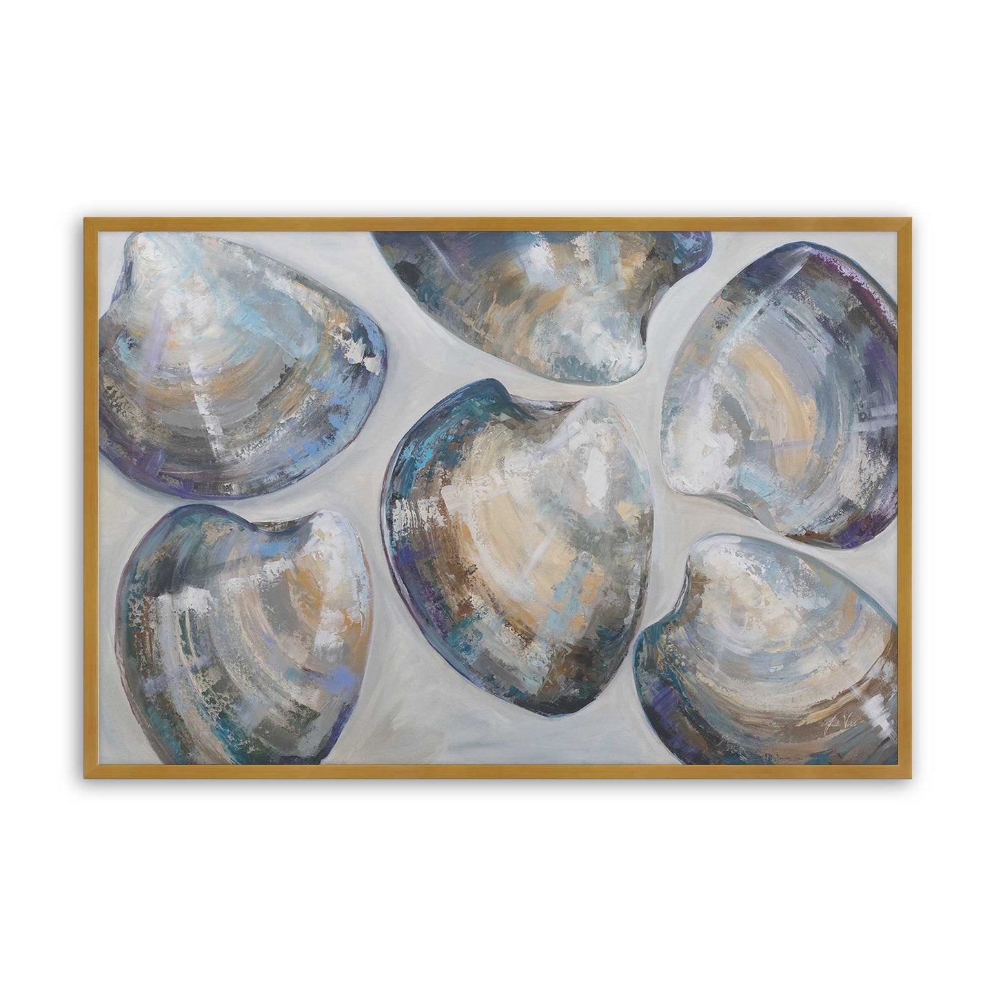 [Color:Polished Gold], Picture of art in a Polished Gold frame
