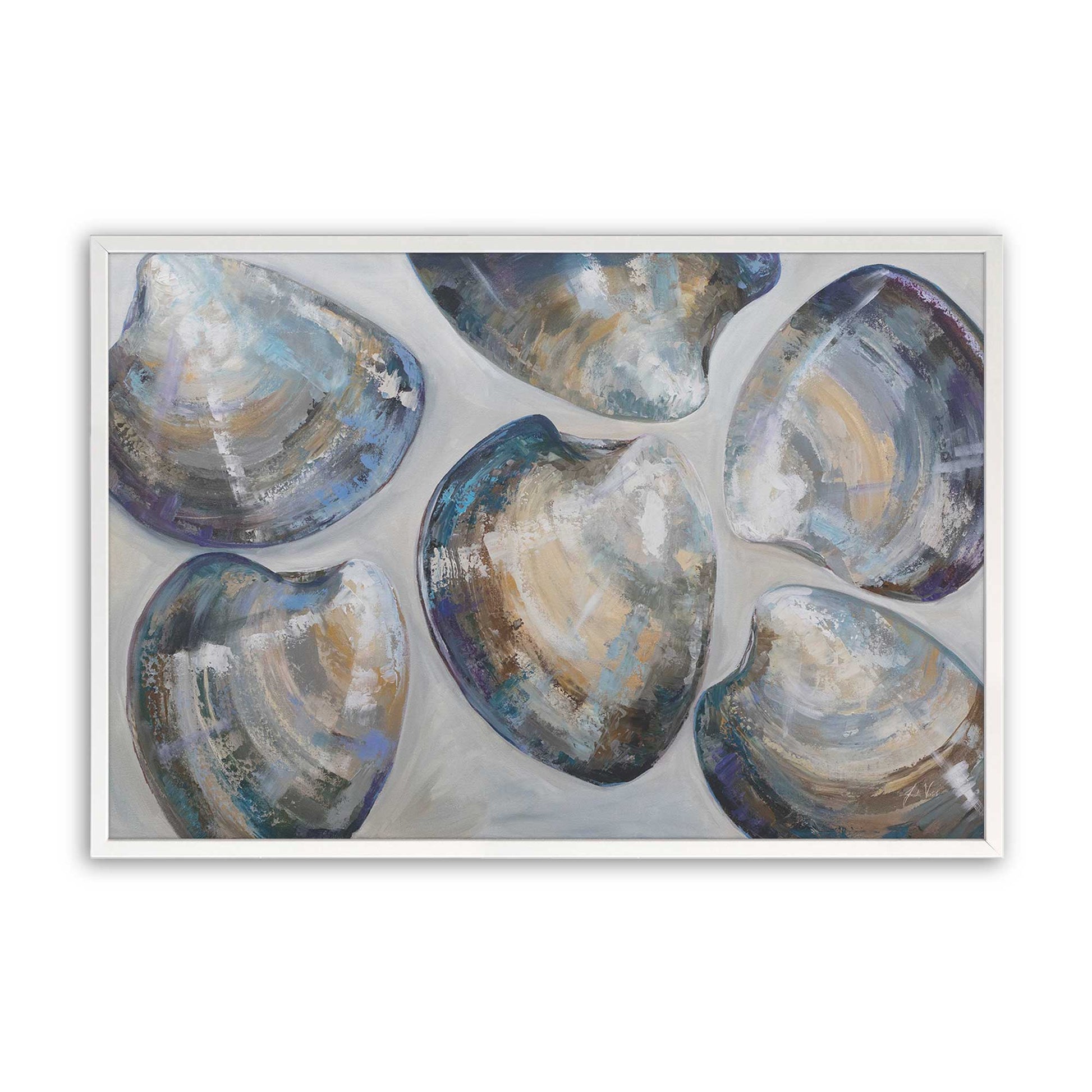 [Color:Opaque White], Picture of art in a Opaque White frame