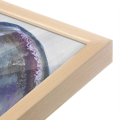 [Color:Raw Maple], Picture of art in a Raw Maple frame at an angle