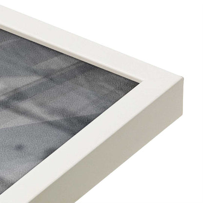 [Color:Opaque White], Picture of art in a Opaque White frame at an angle
