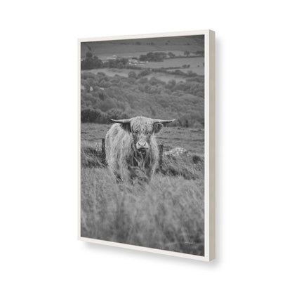 [Color:Opaque White], Picture of art in a Opaque White frame of the corner