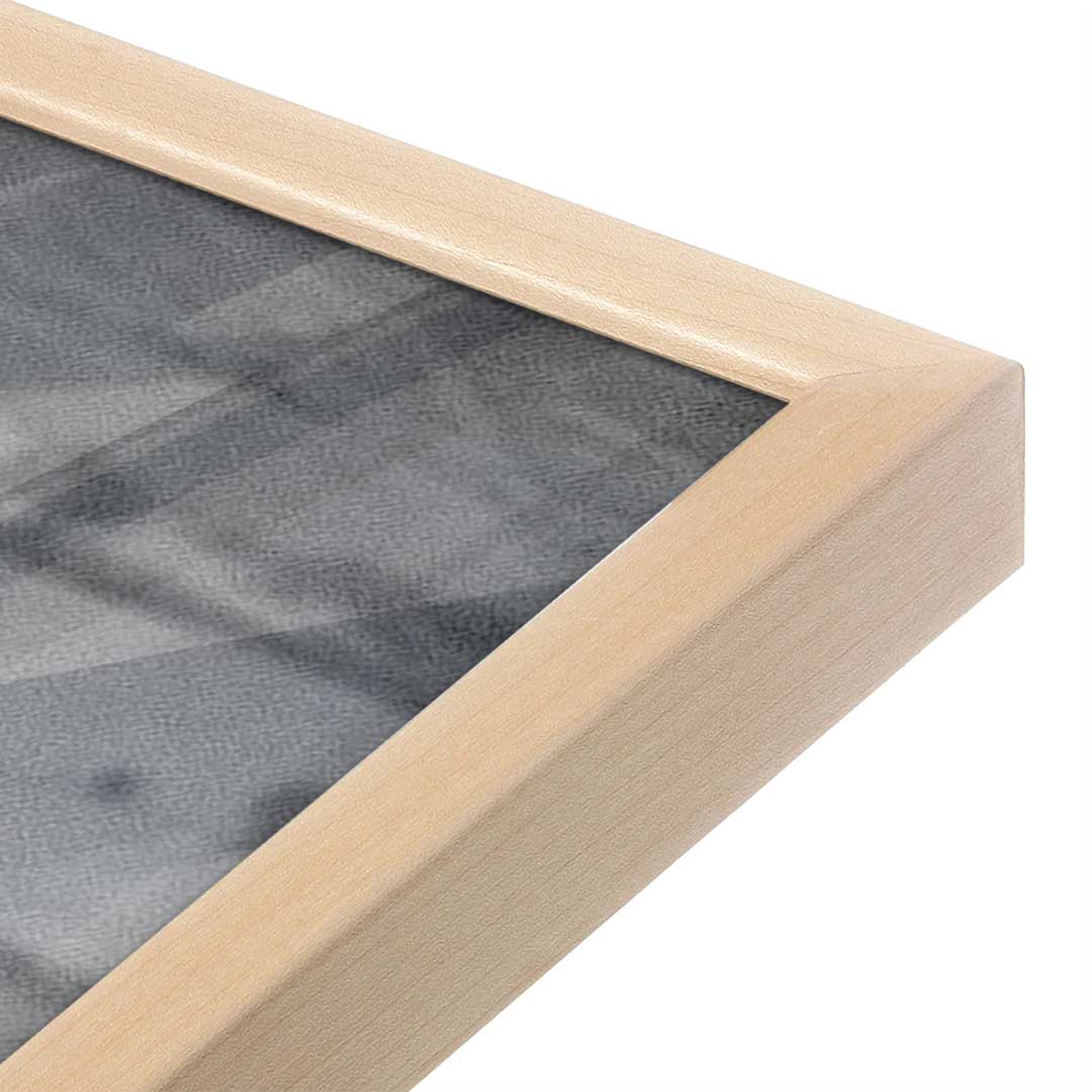[Color:Raw Maple], Picture of art in a Raw Maple frame at an angle