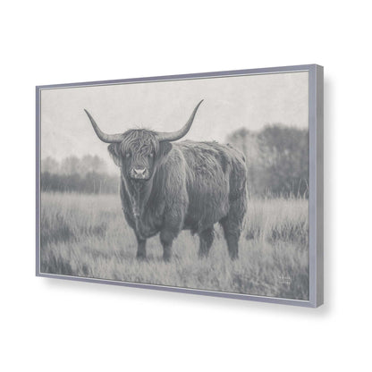 [Color:Polished Chrome], Picture of art in a Polished Chrome frame of the corner