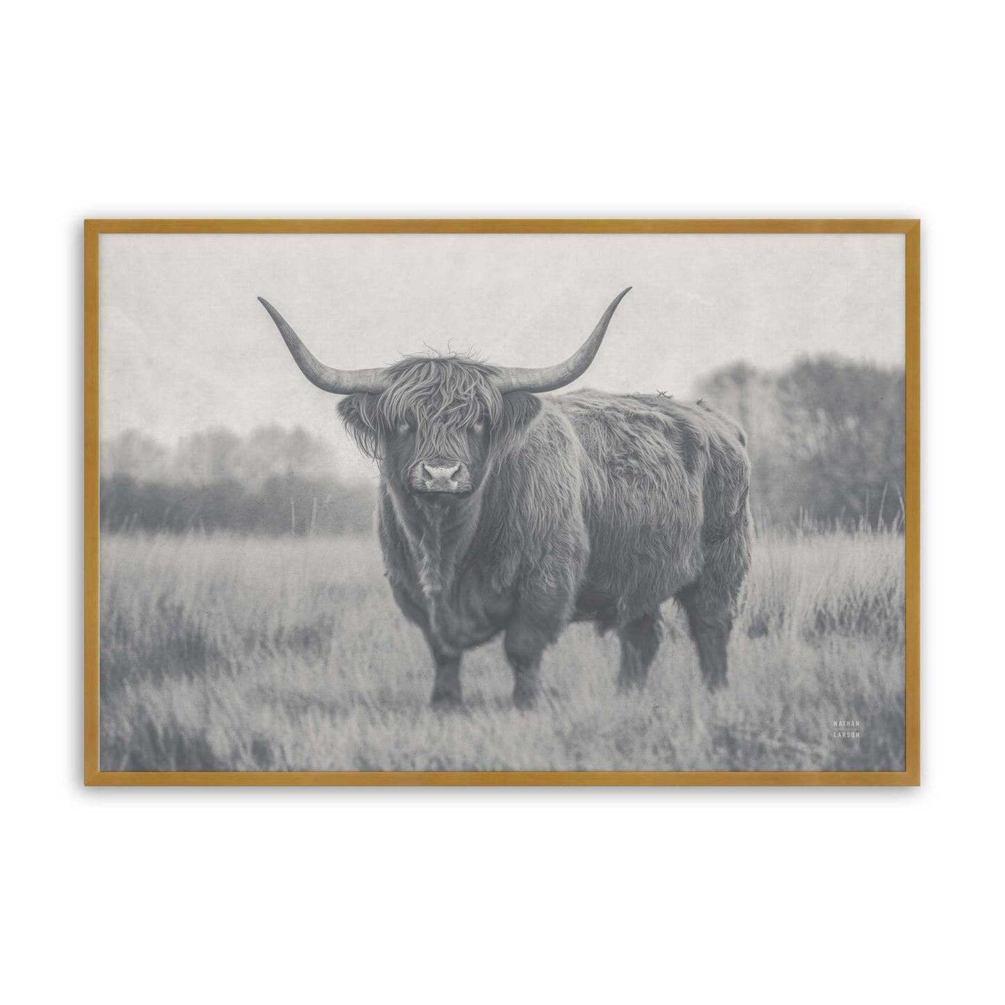 [Color:Polished Gold], Picture of art in a Polished Gold frame