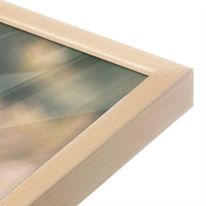 [Color:Raw Maple], Picture of art in a Raw Maple frame at an angle