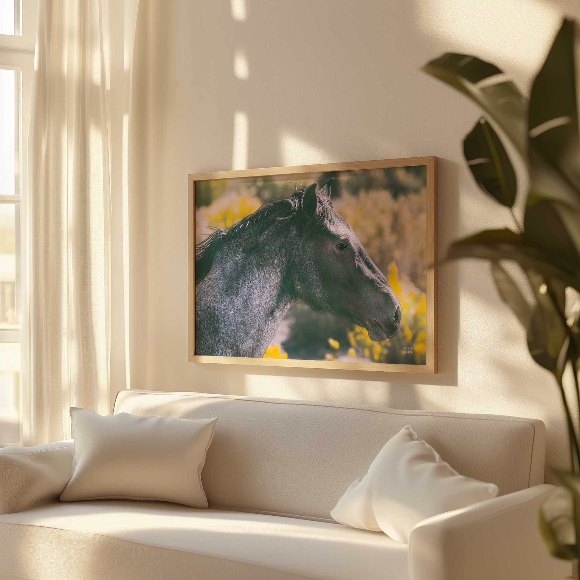 Picture of art in a room