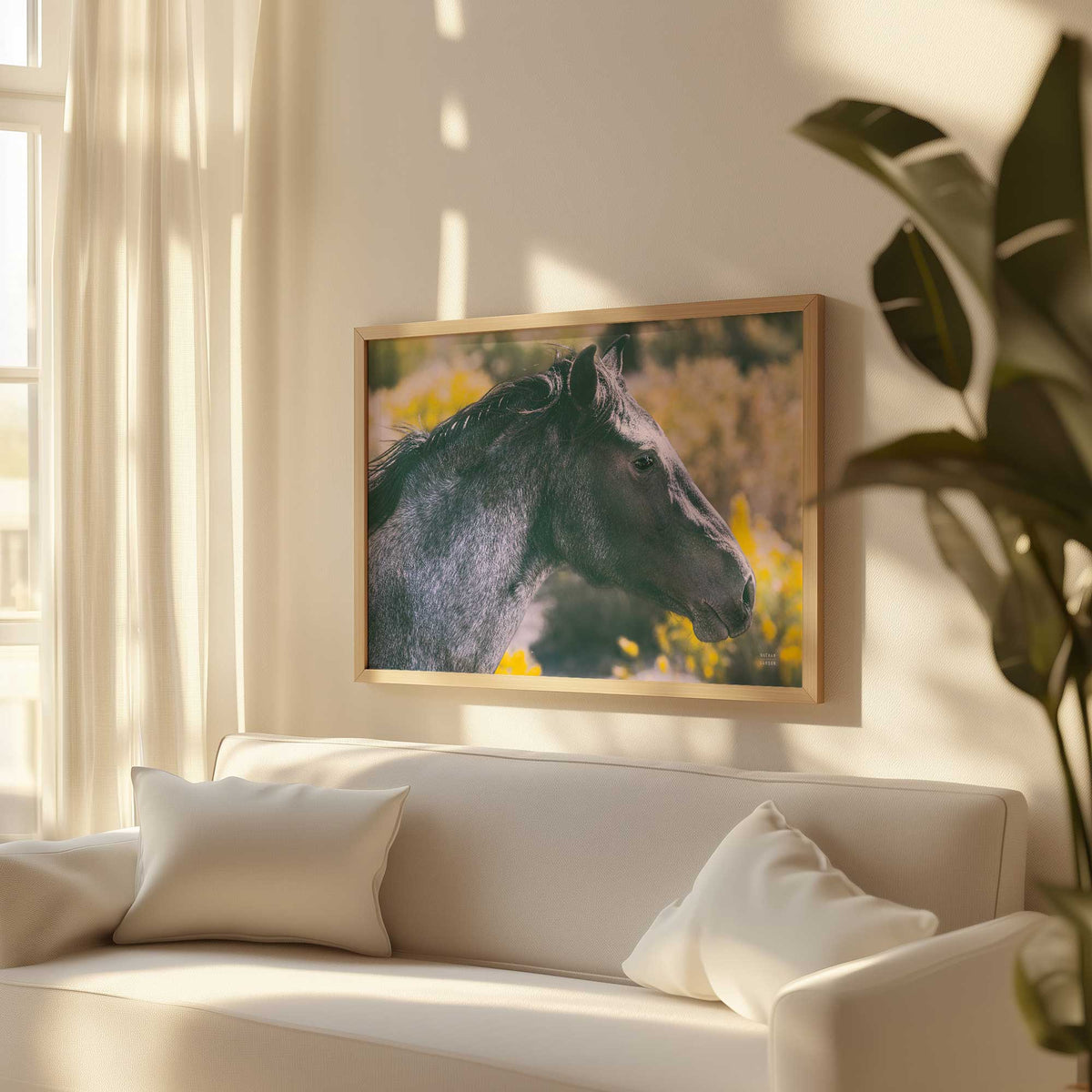 Picture of art in a room