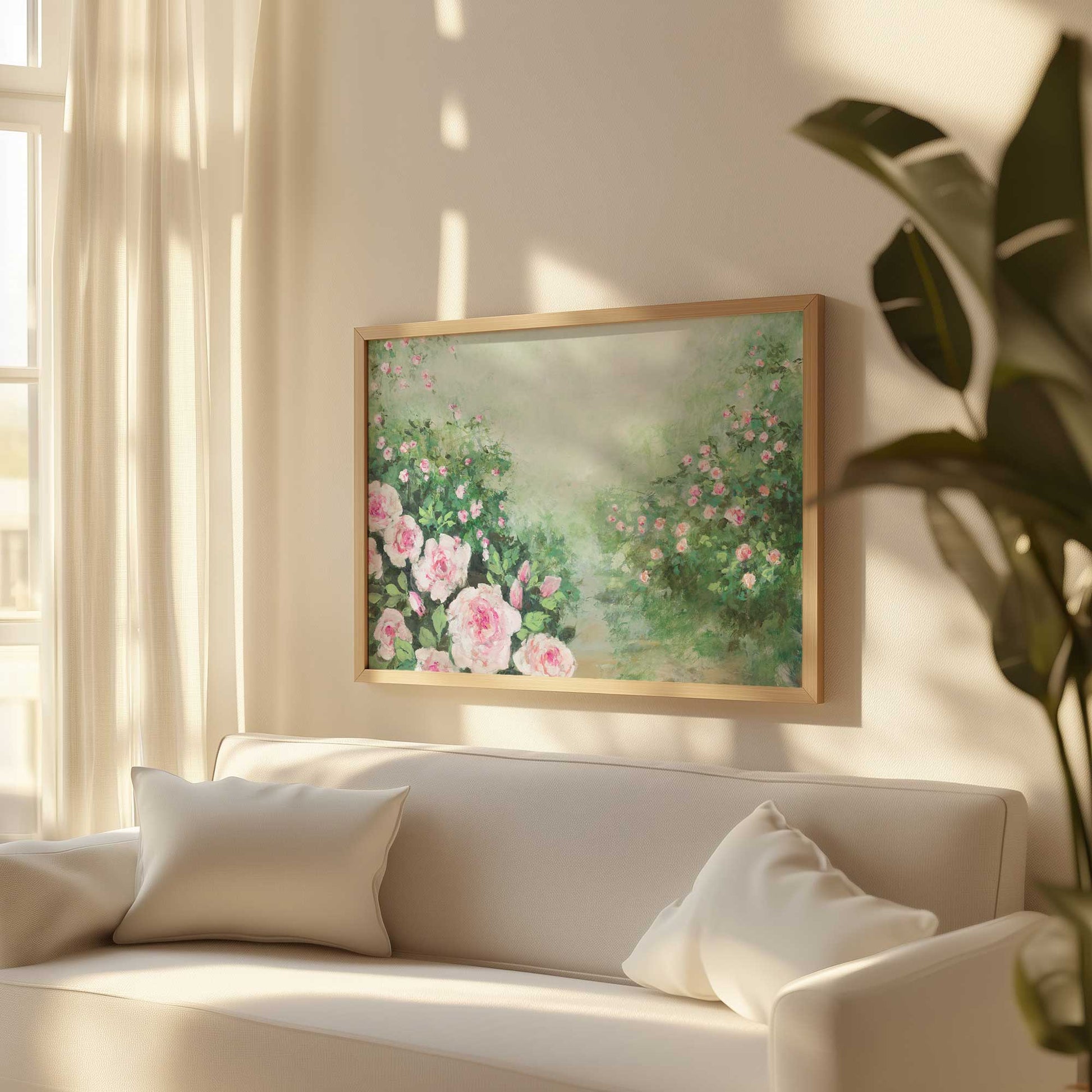 Picture of art in a room