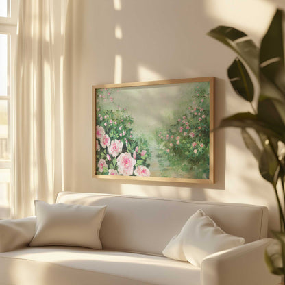 Picture of art in a room