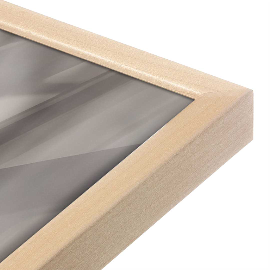 [Color:Raw Maple], Picture of art in a Raw Maple frame at an angle