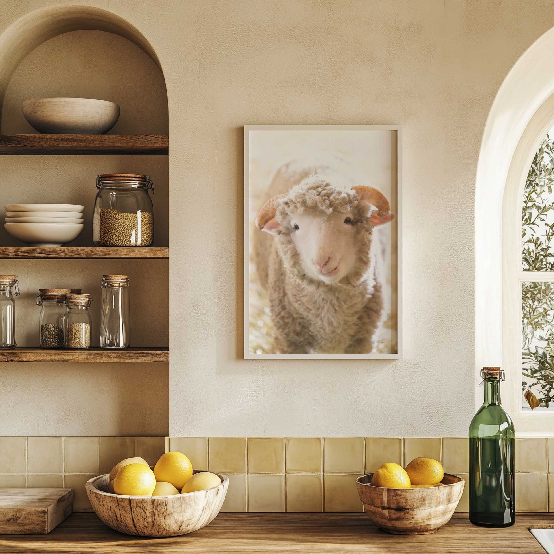 Picture of art in a room