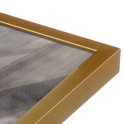 [Color:Polished Gold], Picture of art in a Polished Gold frame at an angle