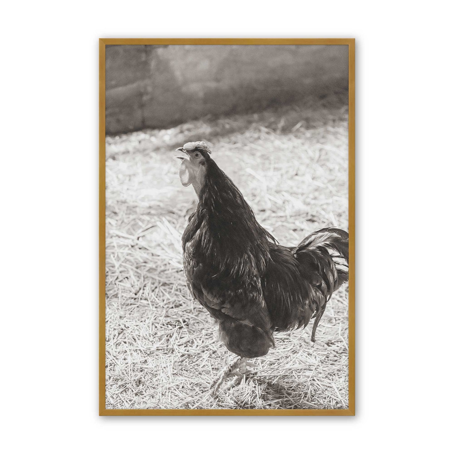 [Color:Polished Gold], Picture of art in a Polished Gold frame