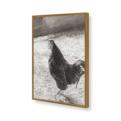 [Color:Polished Gold], Picture of art in a Polished Gold frame of the corner