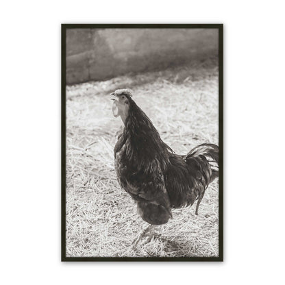 [Color:Satin Black], Picture of art in a Satin Black frame