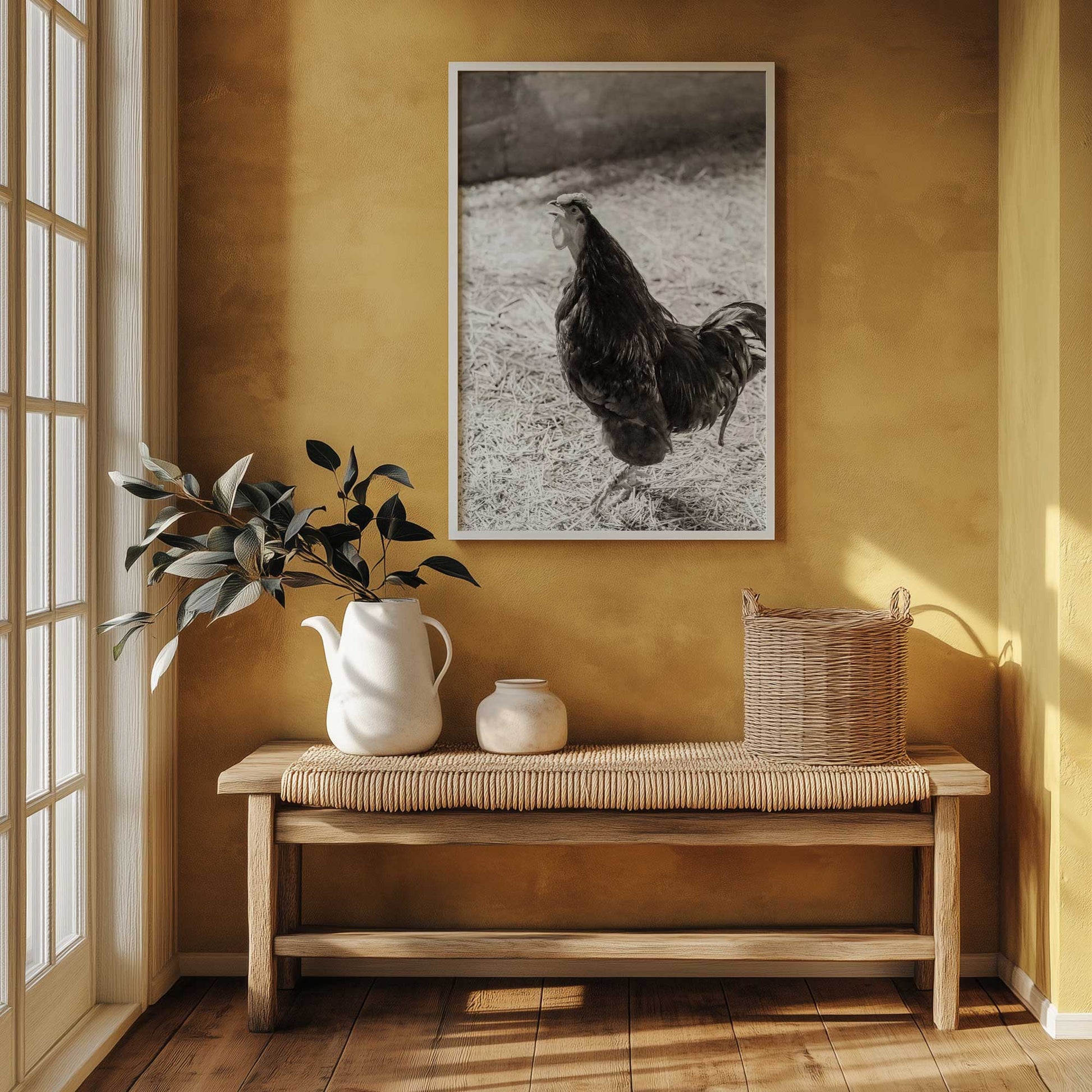 [SPECIAL],[LIFESTYLE], Picture of art hanging in a room