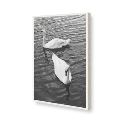 [Color:Opaque White], Picture of art in a Opaque White frame of the corner