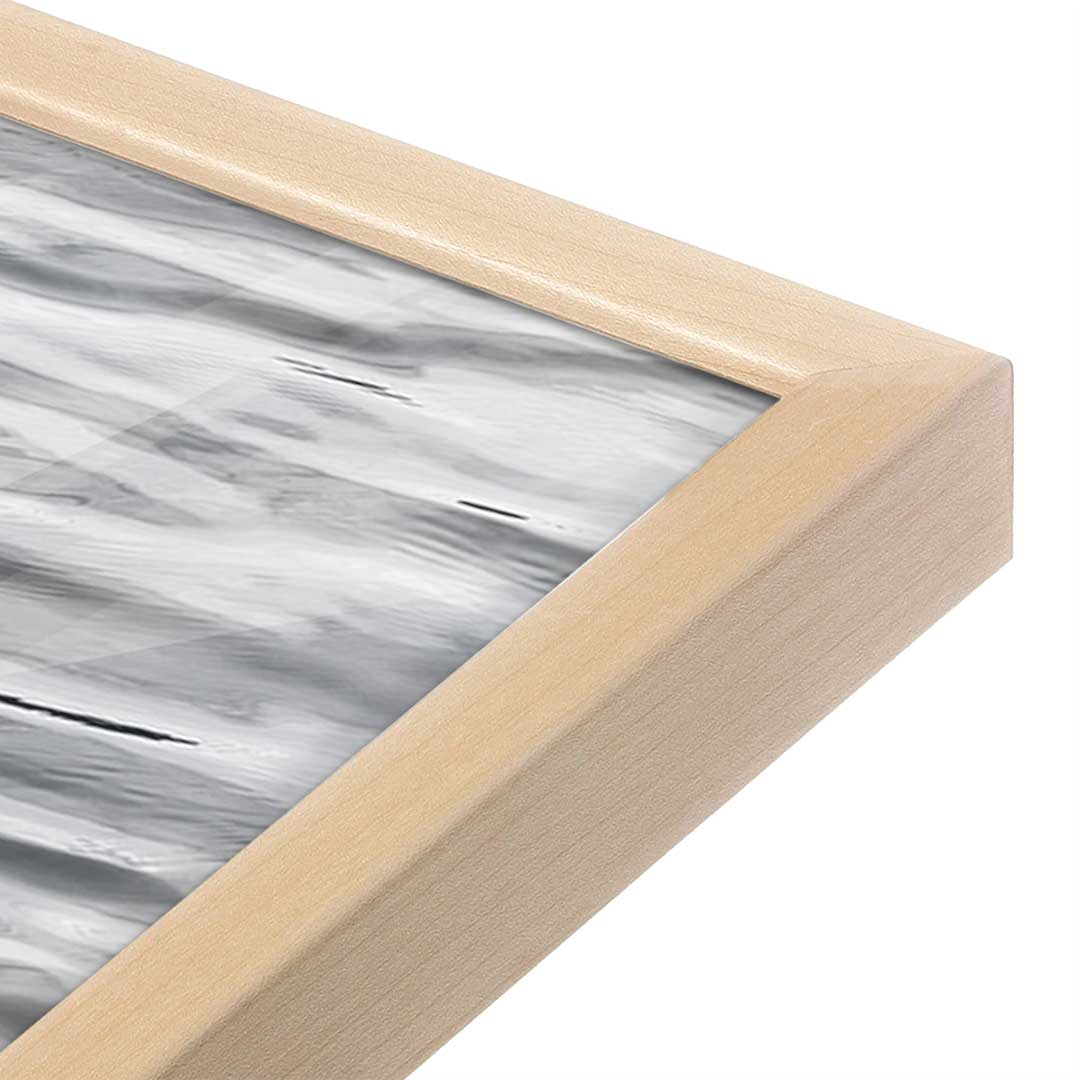 [Color:Raw Maple], Picture of art in a Raw Maple frame at an angle