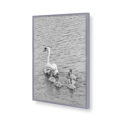 [Color:Polished Chrome], Picture of art in a Polished Chrome frame of the corner