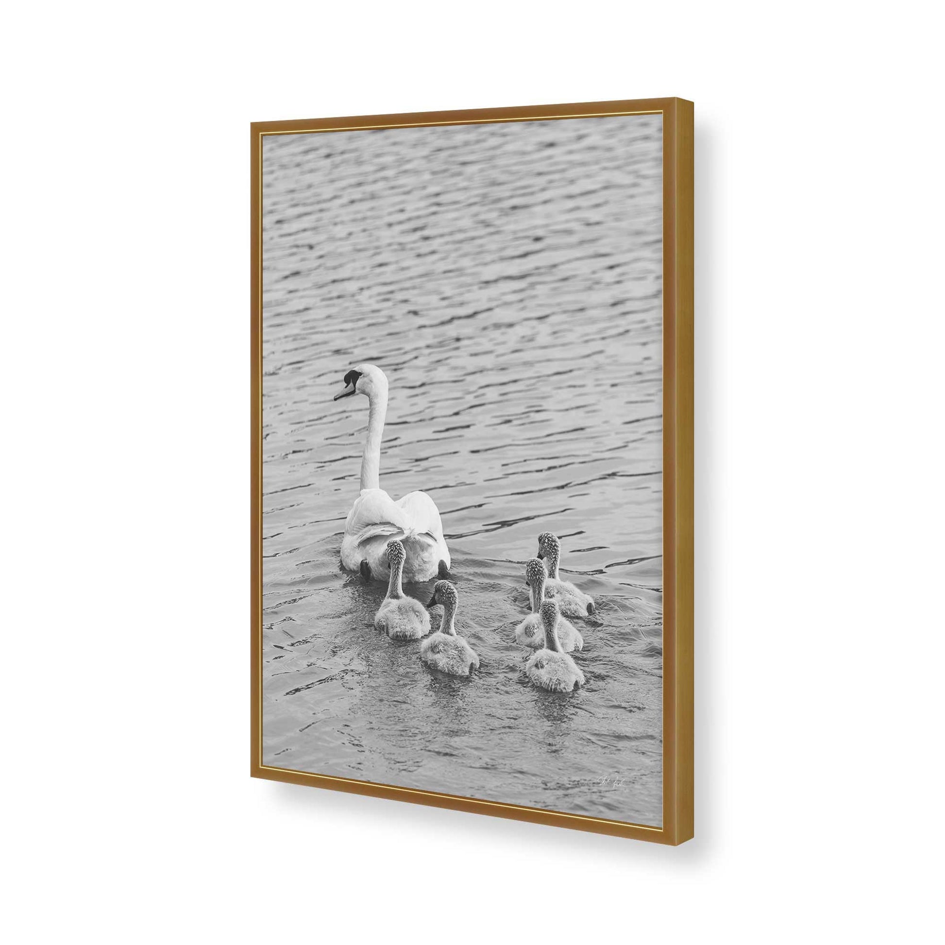 [Color:Polished Gold], Picture of art in a Polished Gold frame of the corner