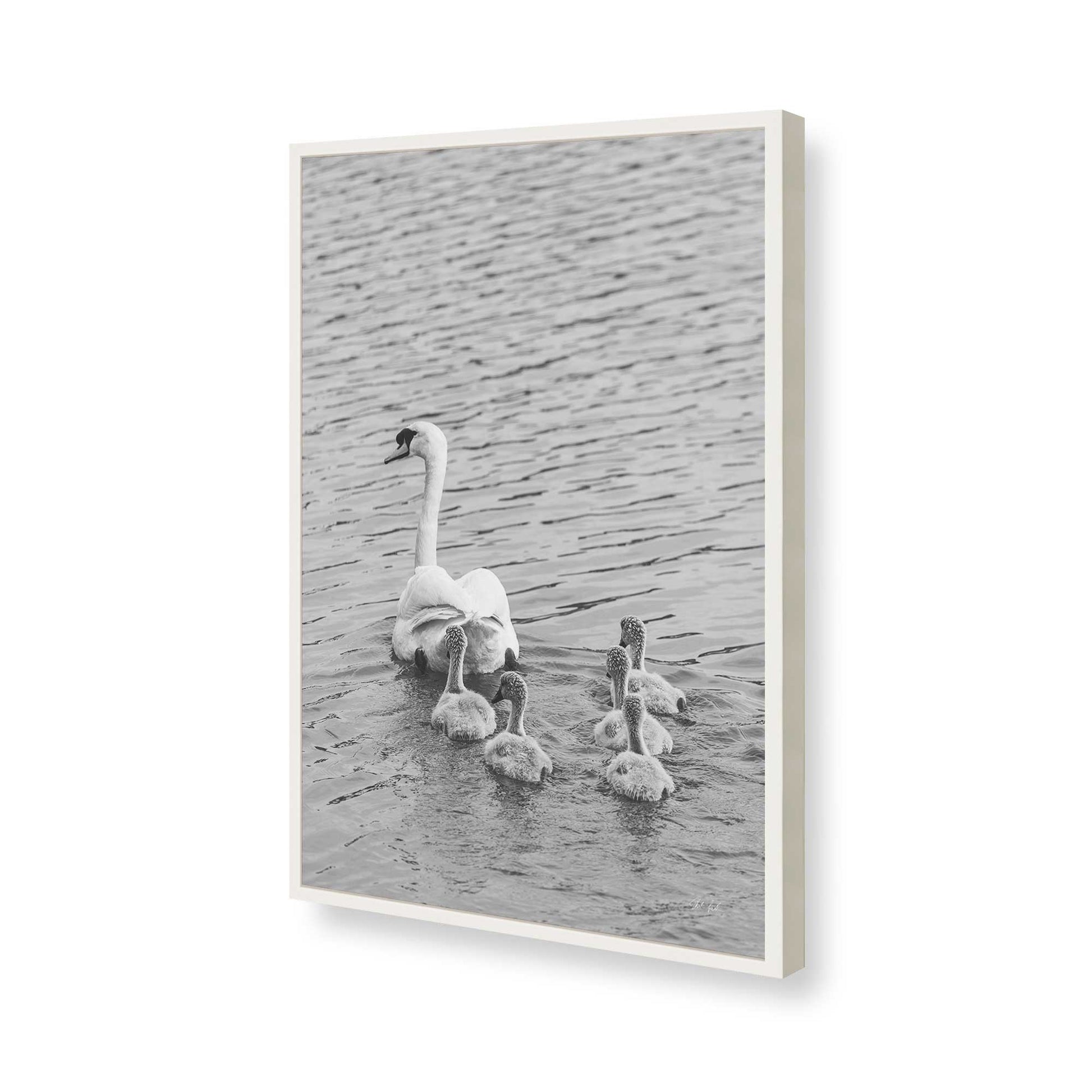 [Color:Opaque White], Picture of art in a Opaque White frame of the corner