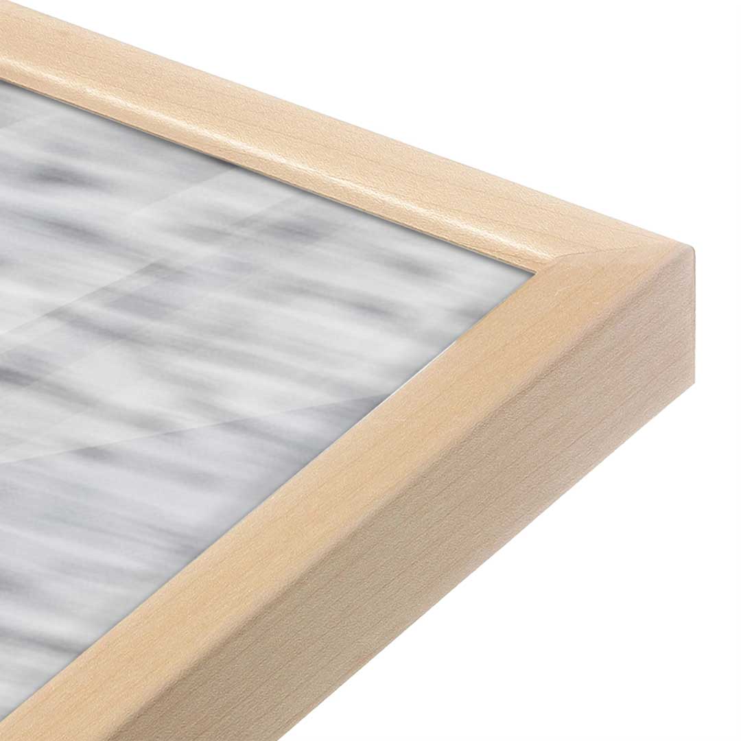 [Color:Raw Maple], Picture of art in a Raw Maple frame at an angle