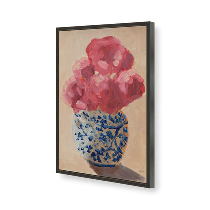 [Color:Satin Black], Picture of art in a Satin Black frame of the corner