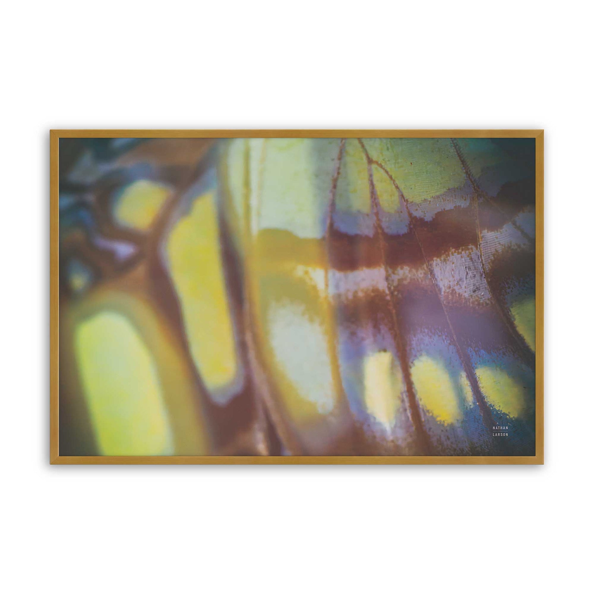 [Color:Polished Gold], Picture of art in a Polished Gold frame
